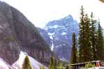 Bus at Morain Lake