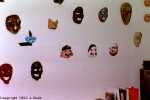 masks on the wall